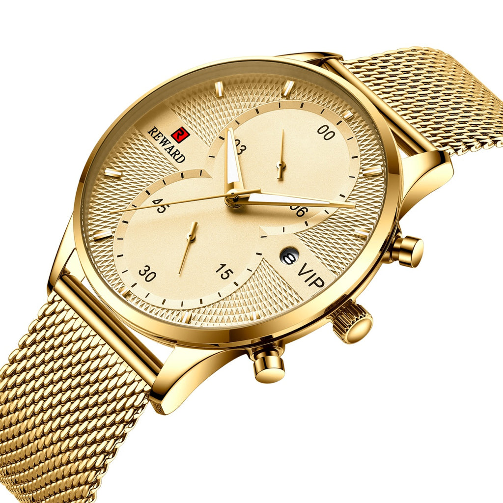 Men'S Watch Waterproof Quartz Watch Calendar Watch Maker