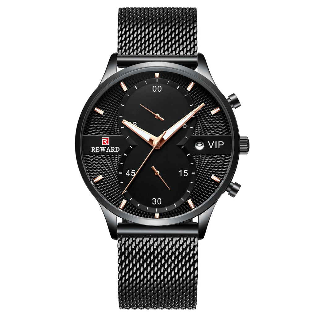 Men'S Watch Waterproof Quartz Watch Calendar Watch Maker