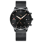 Men'S Watch Waterproof Quartz Watch Calendar Watch Maker