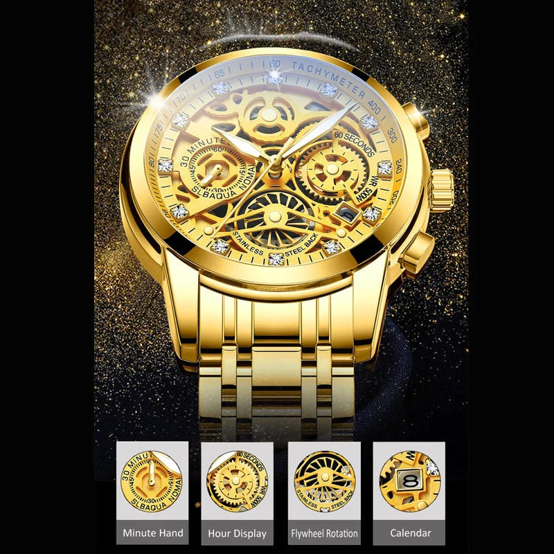 Skeleton Men'S Watch - Eclipse