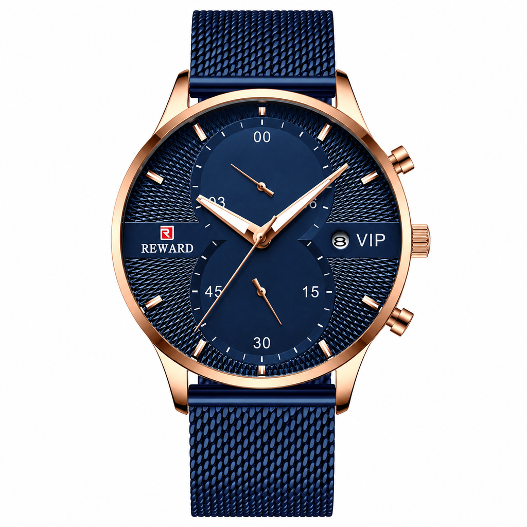VELARO Prestige – Luxury Waterproof Quartz Calendar Watch