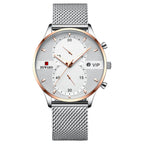 Men'S Watch Waterproof Quartz Watch Calendar Watch Maker