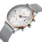 Men'S Watch Waterproof Quartz Watch Calendar Watch Maker