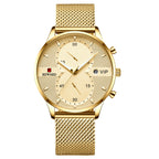 Men'S Watch Waterproof Quartz Watch Calendar Watch Maker