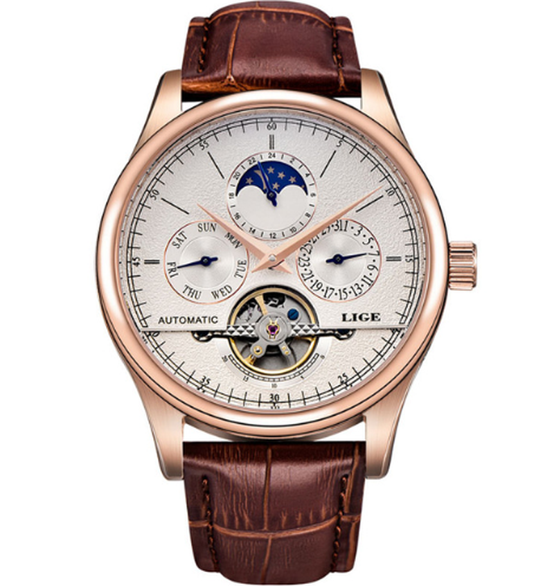 Premium Men's Automatic Watch – Timeless Business Elegance
